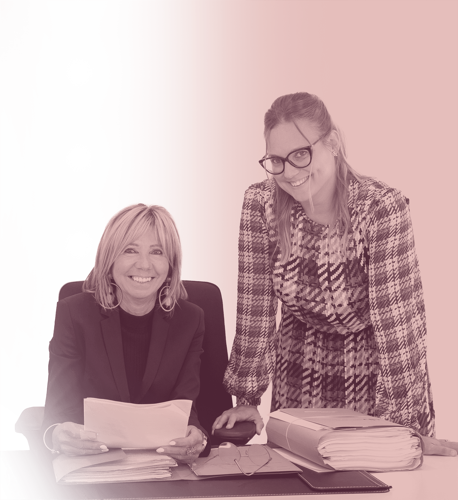 Advocaten Veerle Daenen en Kristel Olech